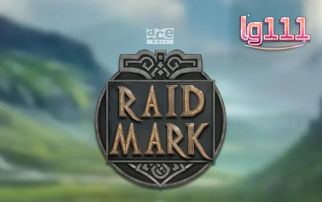 Prajurit Viking di depan kapal perang dalam slot Raidmark